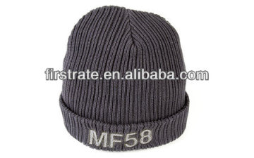 2014 black knitted hat FRN08