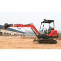 1 ton excavator excavator renovasi lahan pertanian