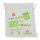 golf ball packaging cotton pouch with drawstring