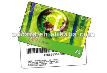 PVC Prepaid phone card
