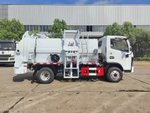 Kitchen Garbage Truck For Liquid Solid Waste Collection
