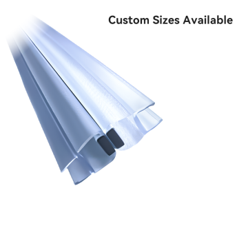 Water-proofing Shower Door Glass Edge Seal Strips