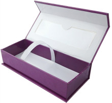Cusotmized Paper Magnetic Eyelash Box with Window