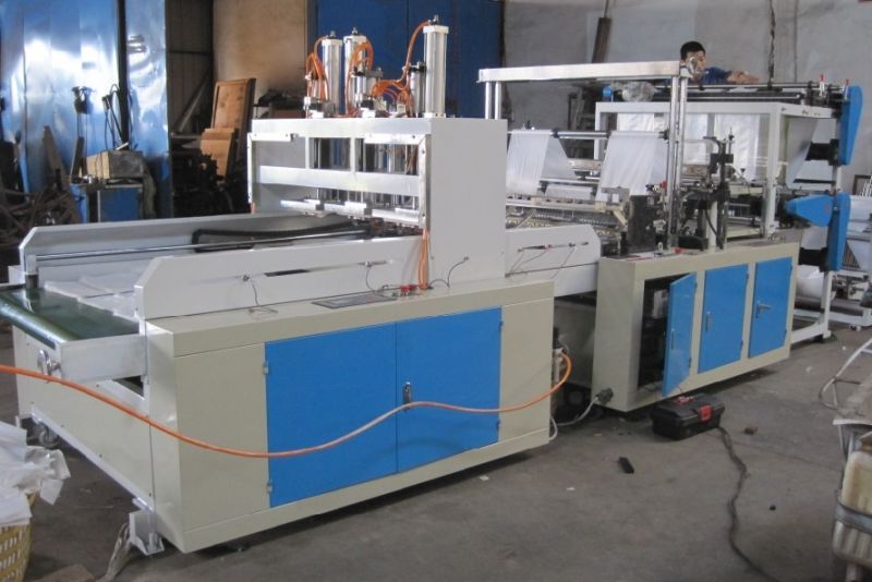 Full Automatic Six Lines T-Shirt Bag Making Machines