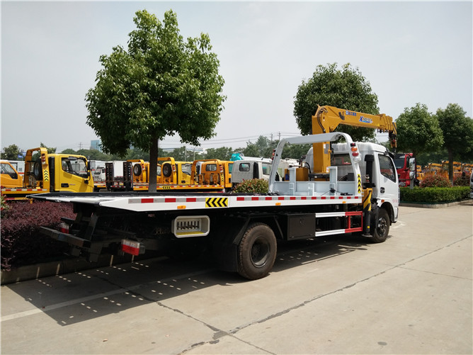 6 Ton Dongfeng Tow lori na crane