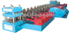 Two waves guardrail roll forming machine