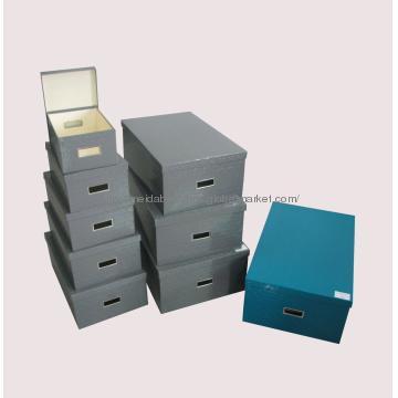 pvc  materil storage box