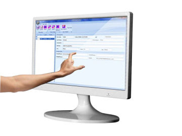 18.5" All In One Touchscreen Super Slim Computers , Support Wall Mount