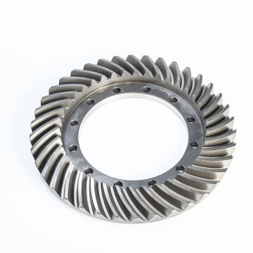 Precision spiral bevel gear crown wheel and pinion