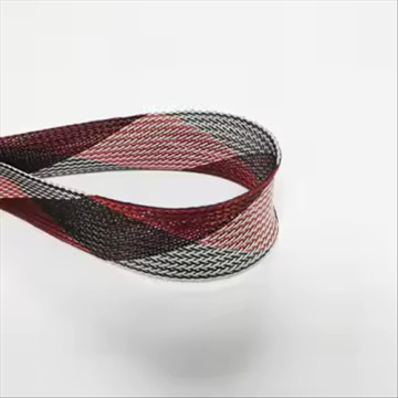 colorful cable braided sleeve