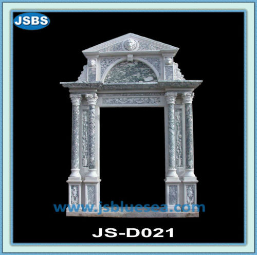 Cultured Freestanding Entry Column Stone Door Surrounds