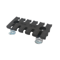 Strain relief plate cable fixing plate