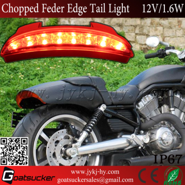 High bright 1.6w led tail light stop/turn led motorcycle light waterproof tail light led for harley