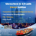 Merci oceaniche da Shenzhen a Riyadh