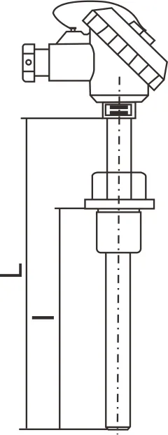 Cảm biến gắn đầu Rtd PT100 Bộ truyền nhiệt độ 4-20mA
