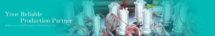 Stainless steel submersible sewage cutting pump