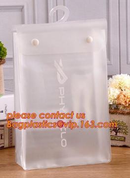 hanger hook plastic bags, Hanger Hook Dance Costume Garment Bag, Frosted Plastic EVA Garment Packing Bag With Hanger