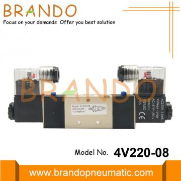 1/4 &#39;&#39;PT 4V220-08 전기 공압 밸브 AC220V AC110V