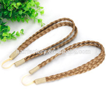 Deniya direct factory price synthetic braided head band braided hair pieces