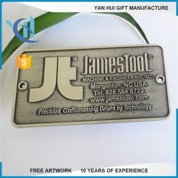 flashing badge silver metal badge pin badge