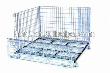 Foldable and Demountable Wire mesh Stillage