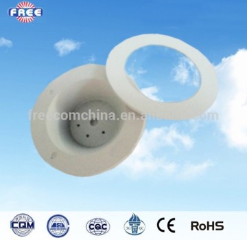 Housing for LED panel lighting,12w anodized aluminum,6 inch,round,made in China