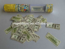 money confetti shooter