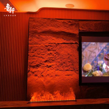 OEM ODM Luxury Modern Indoor 3D LED Flame Electric Steam Fireplace with Water Refill Reminder