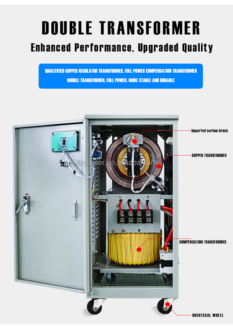 TTN PC-SVC30KVA Single Phase Servo Motor Voltage Stabilizer /AVR