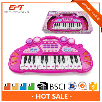 Girl toy musical instrument organ keyboard toy