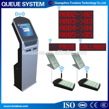 shopping self service kiosk printer scanner queue number machine