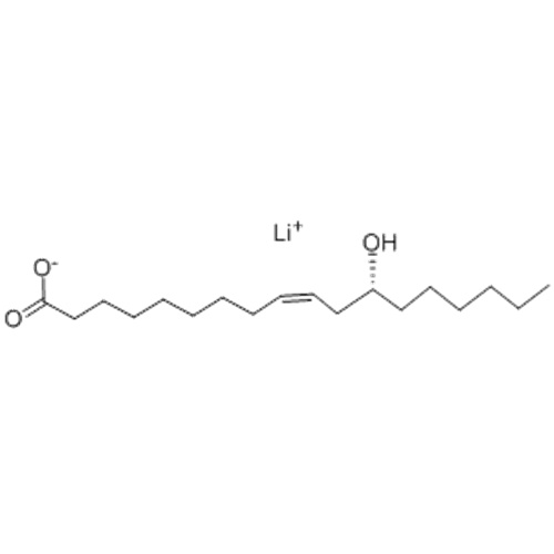 Ácido 9-Octadecenóico, 12-hidroxi, sal de lítio (1: 1), (57268686,9Z, 12R) - CAS 15467-06-8