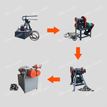 Wasted Truck Tire Recycling Machine: Tyre Shredder and Grinding Machine