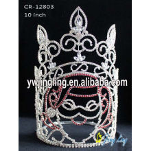 10 Inch Santa Holiday Pageant Crowns