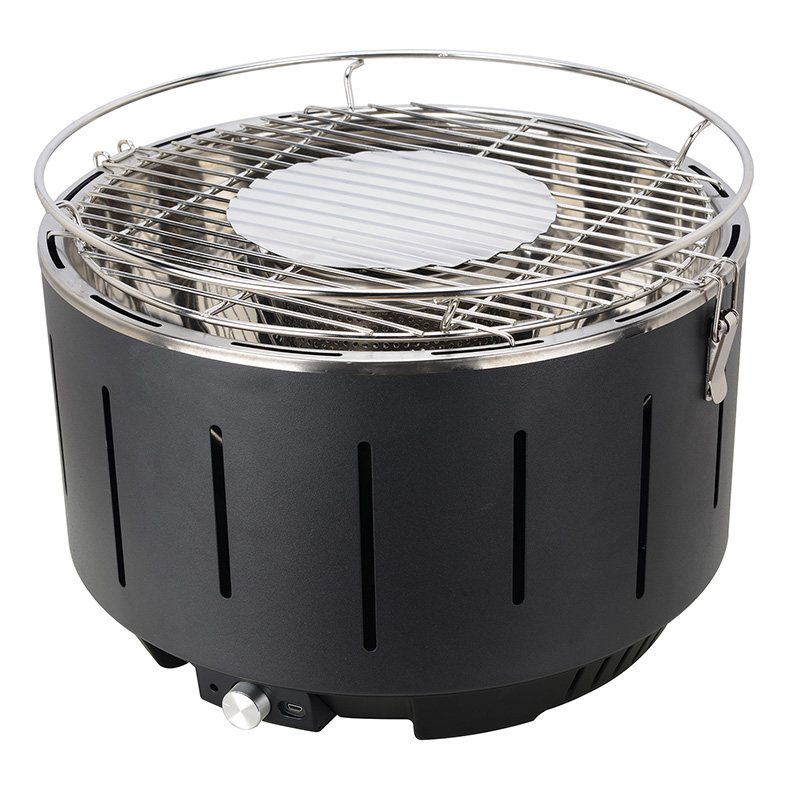 Tabletop Carcoal sen fume Grill Lotus Grill