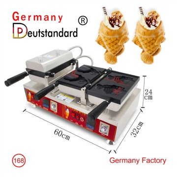 Digitale Eistüte aus Edelstahl