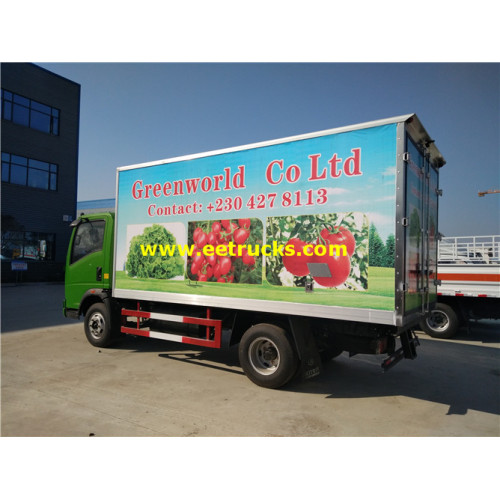 2ton HOWO Refrigerated Light Vehicles