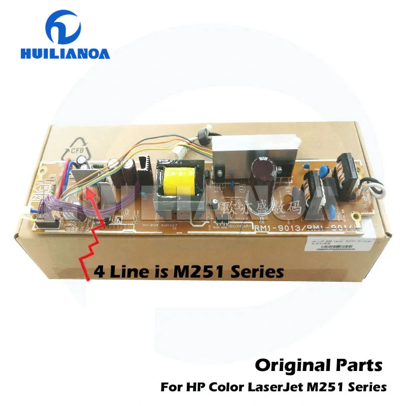 Power Supply Board for HP Laserjet M276 (6 line) Higher Voltage Supply Board RM1-9014 22 0V RM1-9012 110V Printer Parts