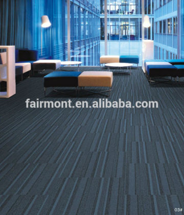 PVC Backing Commercial Carpet Tiles / 100% Nylon Carpet Tiles with PVC Backing WS-02