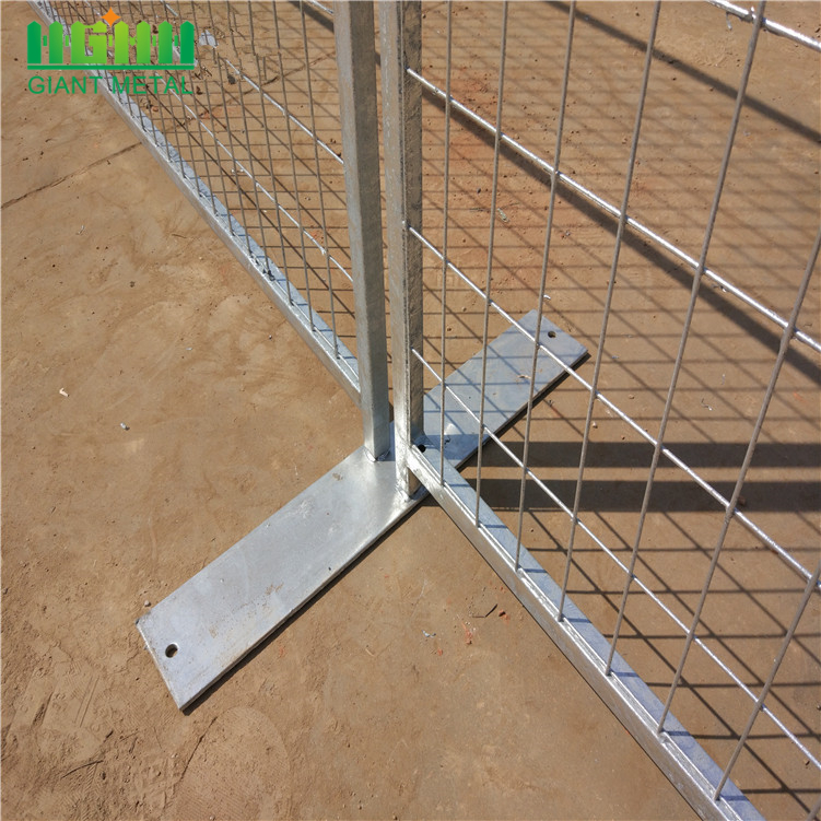 Yellow CA Temporary fence panel portable fence