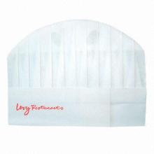 Chef's hat, made of nonwoven