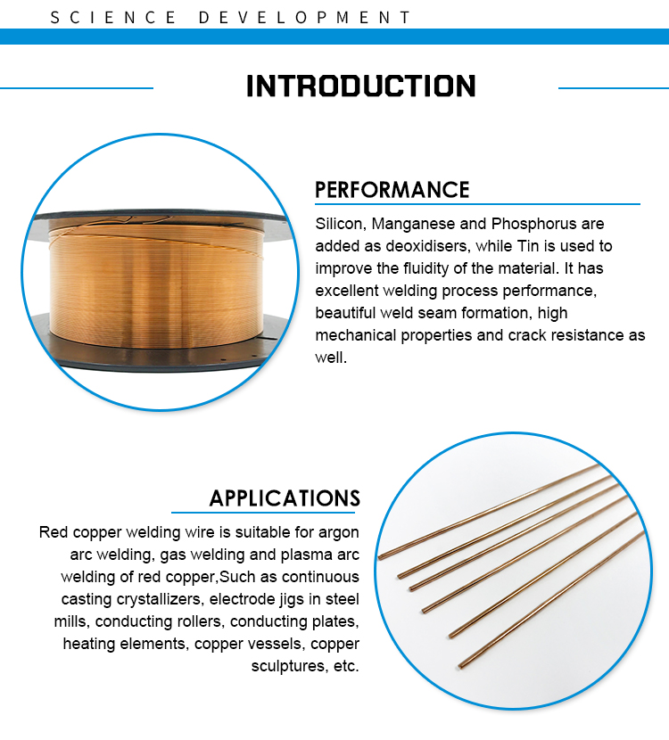 braze welding of copper Copper-Zinc Brazing welding wire