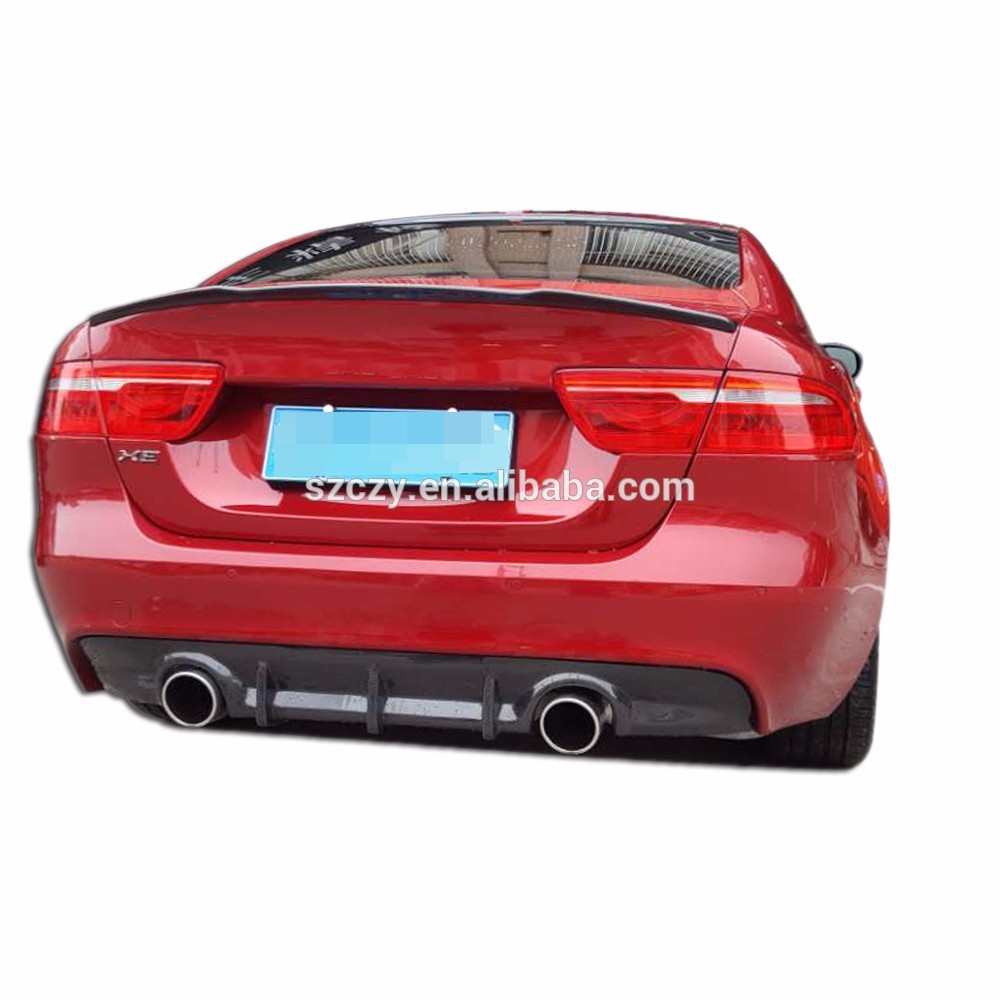 Rear Bumper Position Carbon Fiber XE Rear Diffuser for Jaguar XE 2015Up