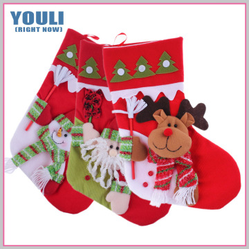 Decoration Christmas Snowman Socks