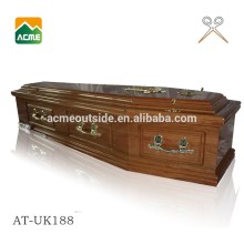 high quality plastic handle luxury cardboard pet coffins