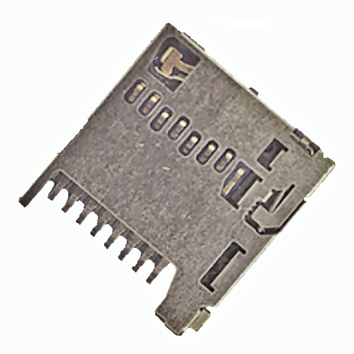 MICRO SD-KAART Serie 1,28 mm hoogte connector