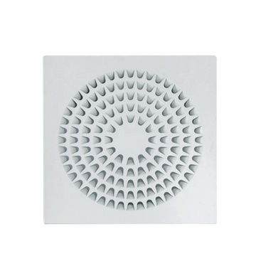 Ceiling Swirl Radial Flow Air Diffuser Fixed Blades