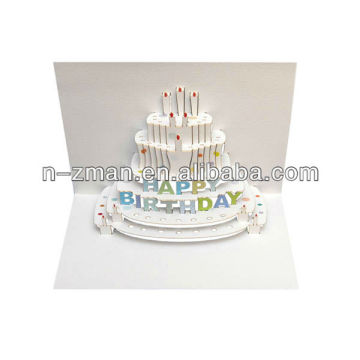 Recycled POP UP Card,Custom POP UP Card,POP UP Birthday Card