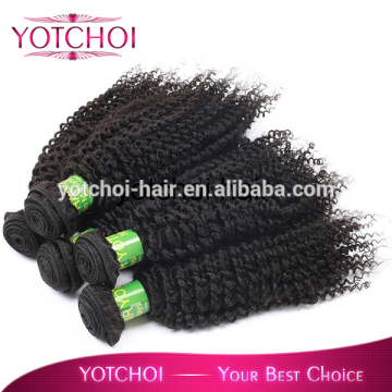 Yotchoi 6A grade virgin hair products Afro curly mongolian hair unprocessed mongolian virgin hair