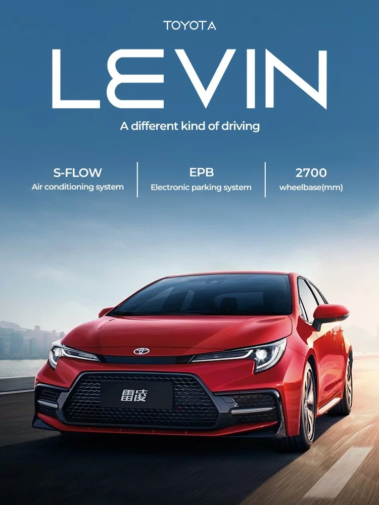 Cheap Good Condition Second Hand 2017 Model 1.8L Hybrid Vehicles Fairly Used Cars Toyota Corolla Levin